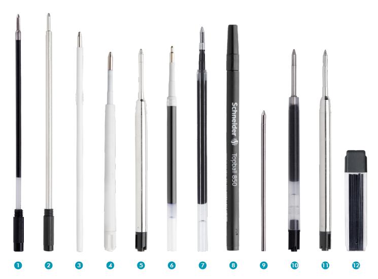 The Complete Guide to Pen Refills